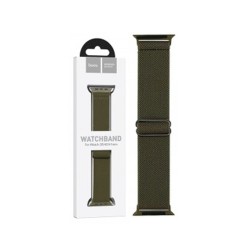 Hoco Elastic Strap for iWatch  WA04 38/40/41mm Dark Olive Green Hoco Elastic Strap for iWatch  WA04 38/40/41mm Dark Olive Green